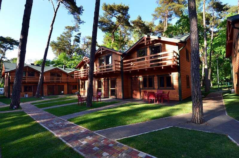 Natura Park Ustronie Morskie - Domki, Apartamenty Kültér fotó